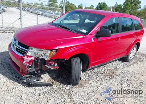 2015 Dodge Journey American Value Pkg from USA, damaged, VIN 3C4PDCAB8FT679886